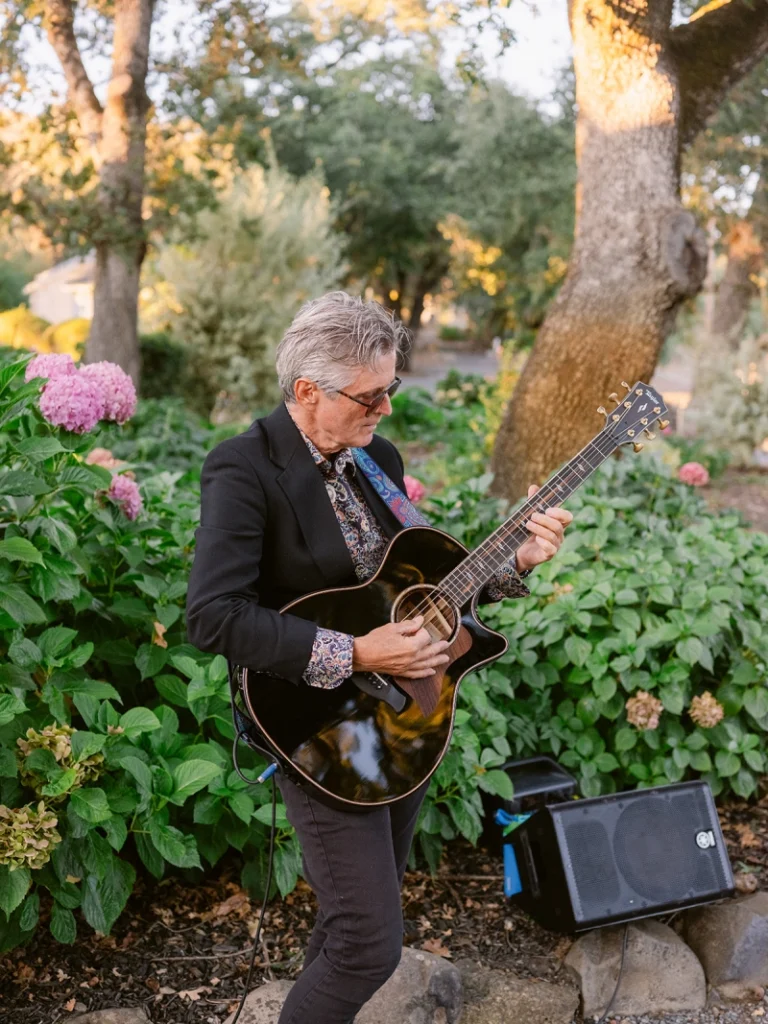 features a musician performing a live at Valley girls napa