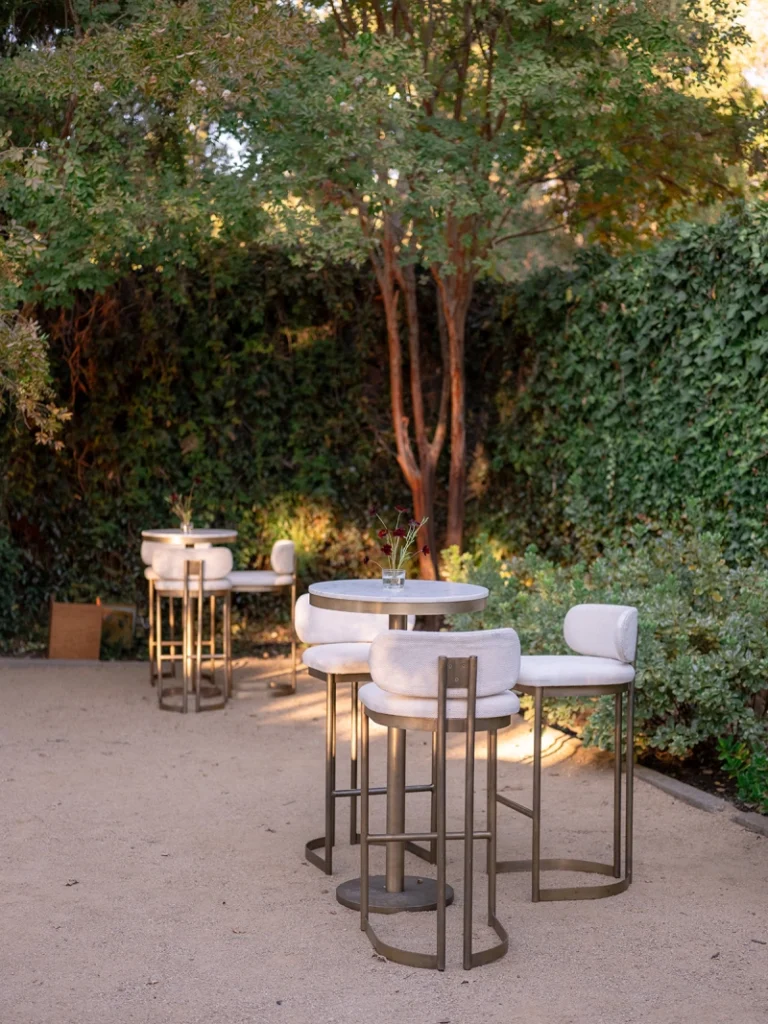 Event lounge seating, Napa
