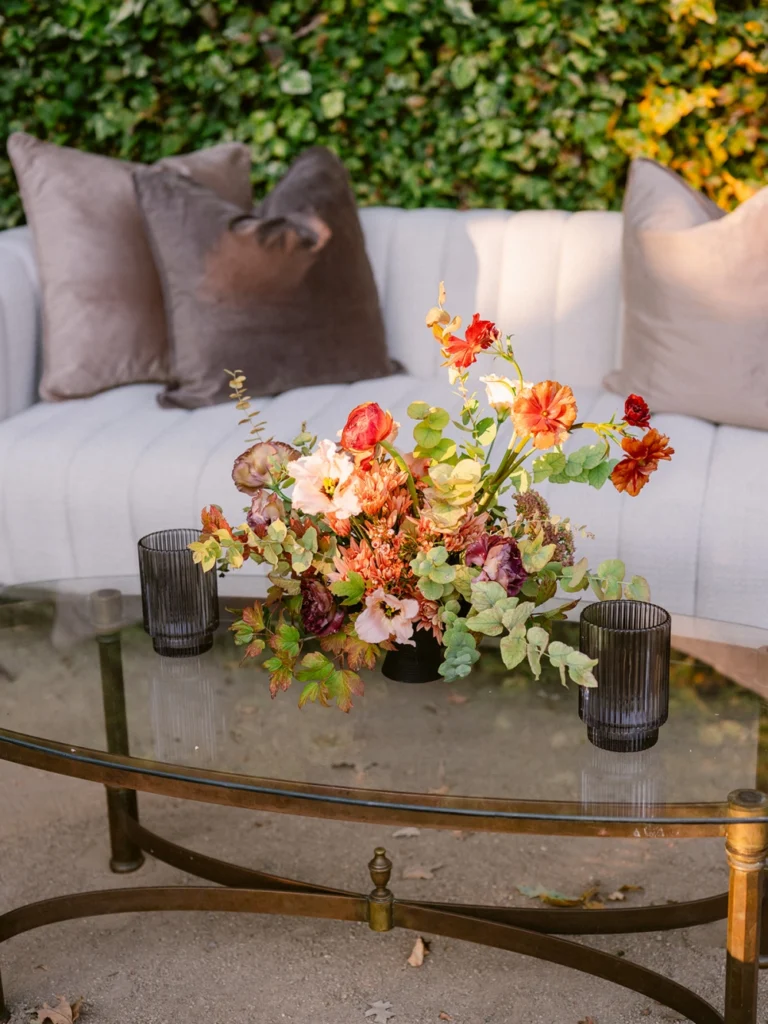 Outdoor event setup, Napa Valley