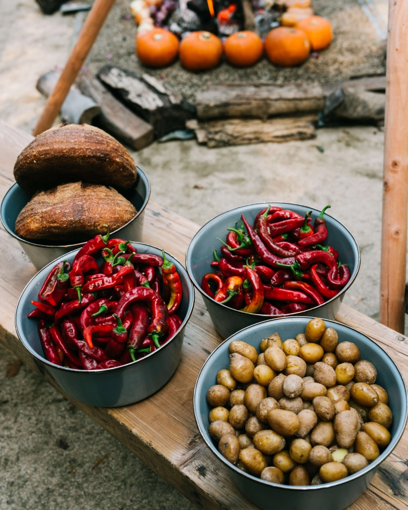 Farm fresh produce