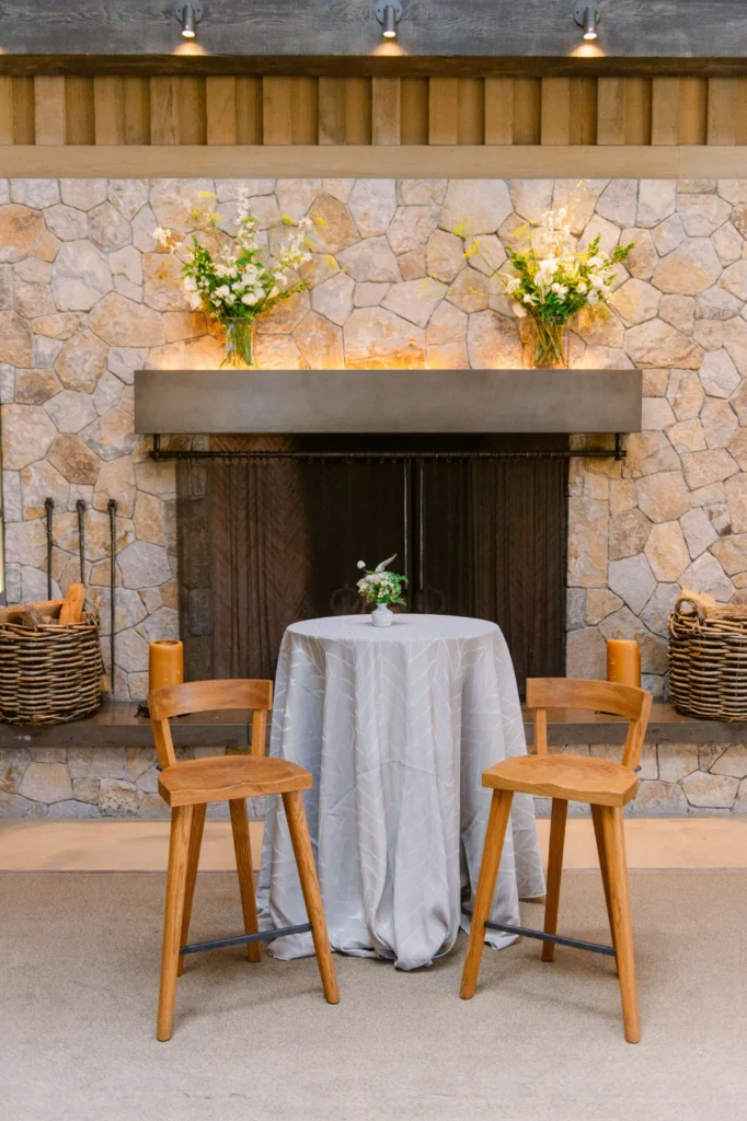 Interior tablescape