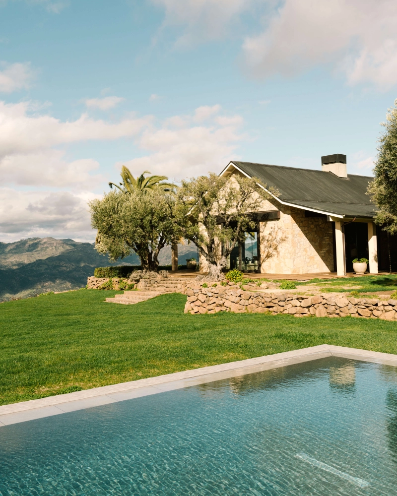 Mountaintop estate