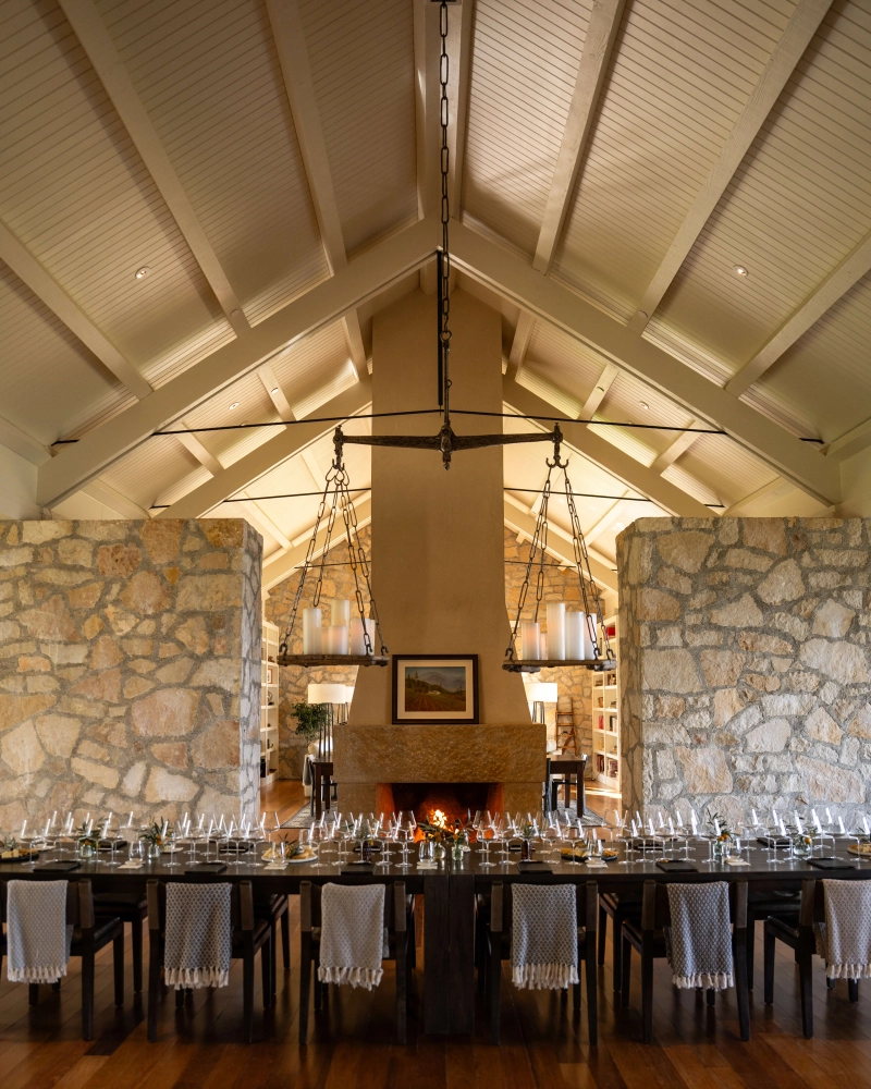 Meadowood wine tasting