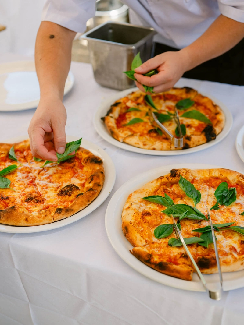 Pizza preparation