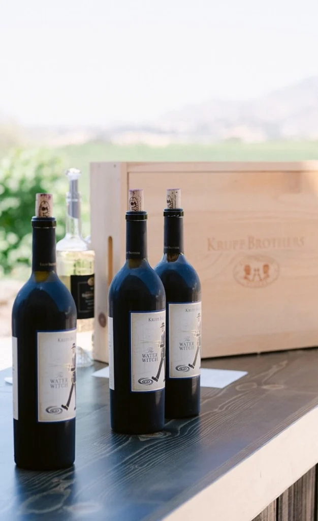Outdoor wine display