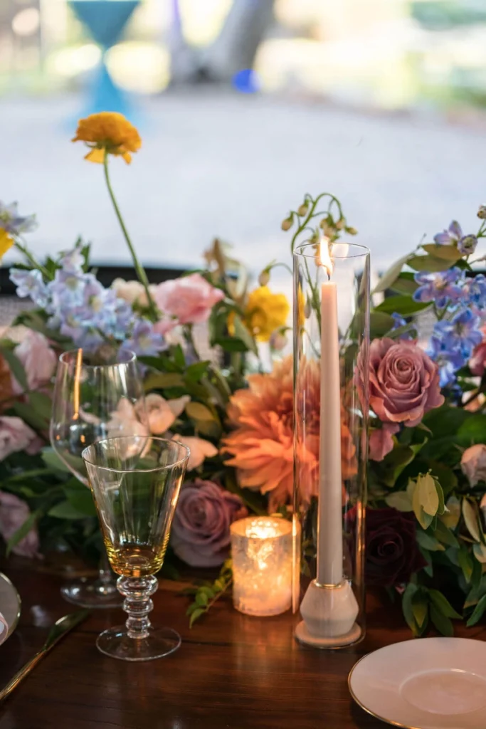 Dinner centerpieces