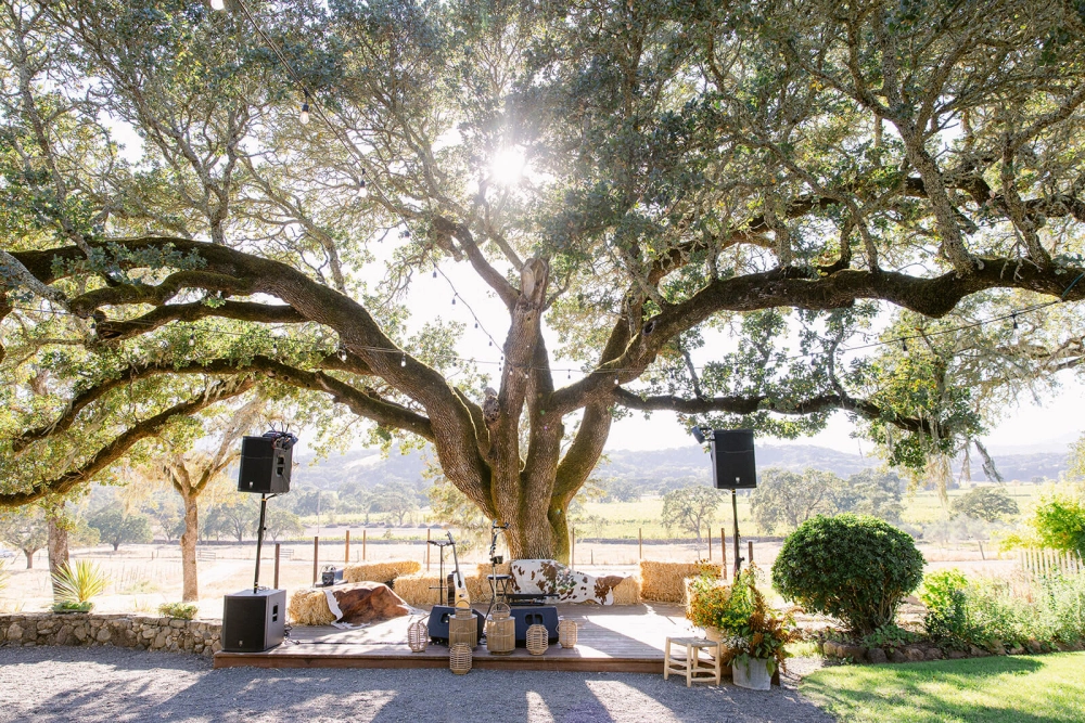 Sonoma ranch event stage