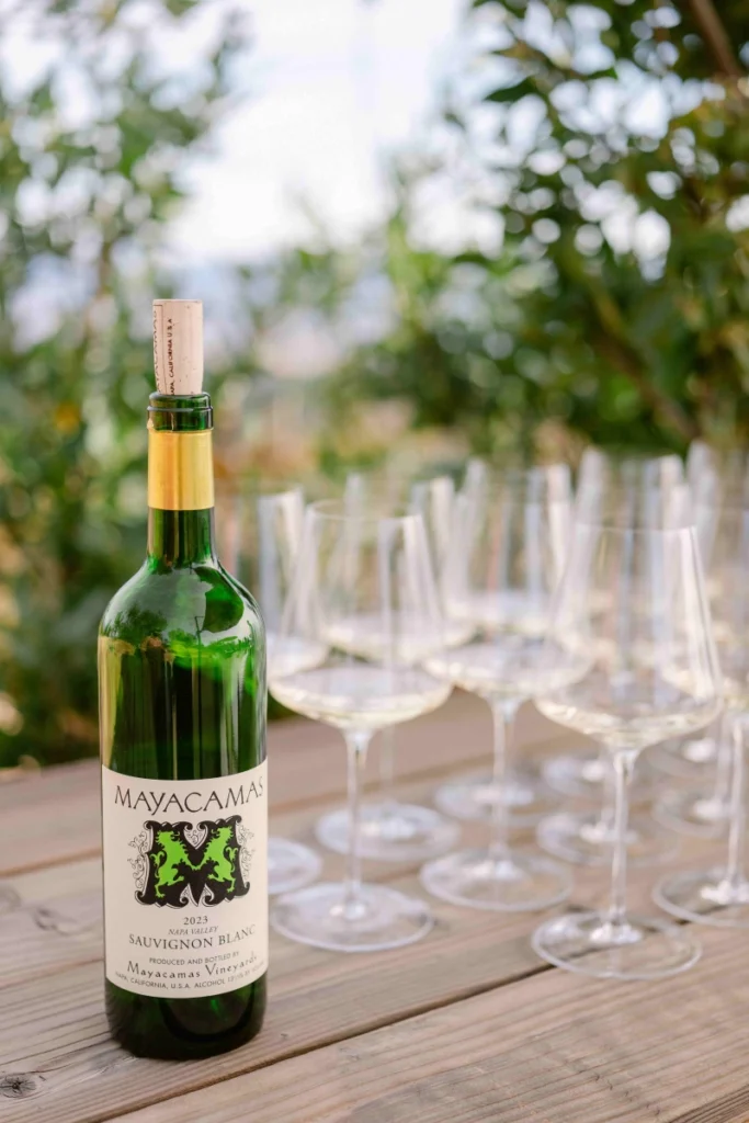 Sauvignon Blanc at lunch