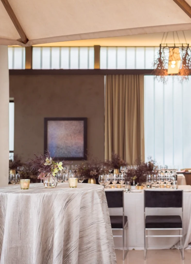 Corporate winery dinner