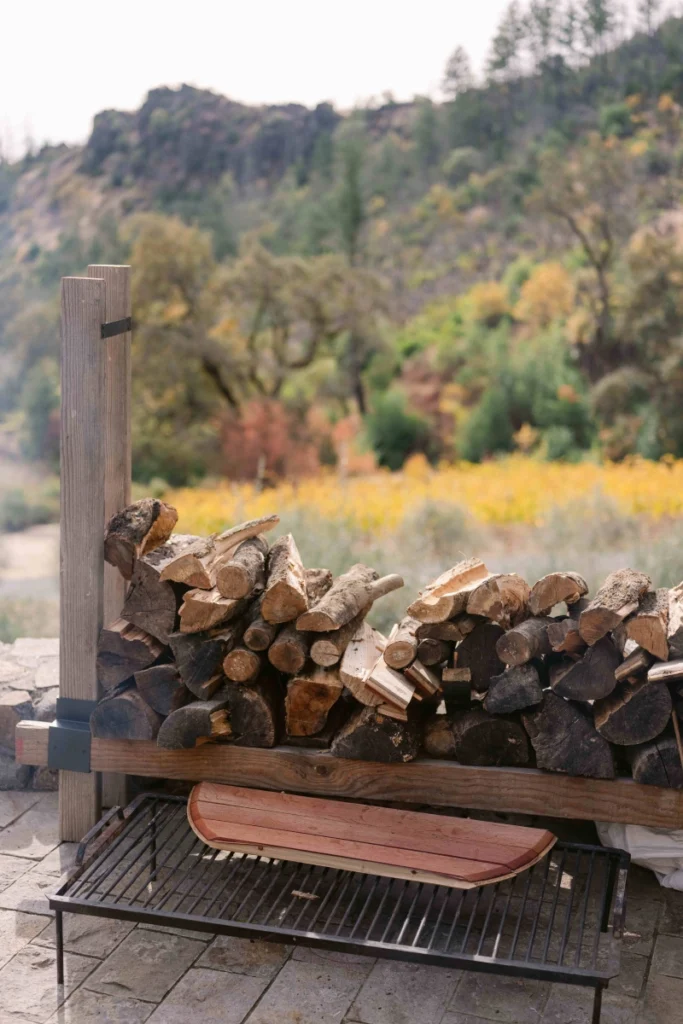Firewood display