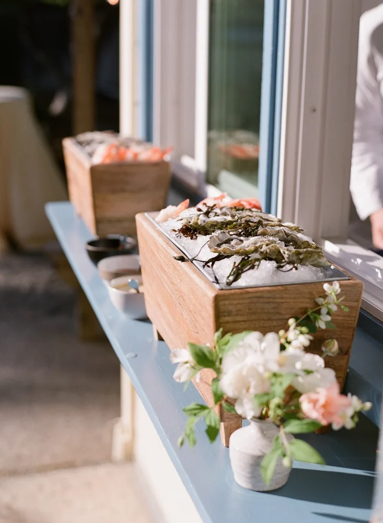 Elegant vineyard dinner