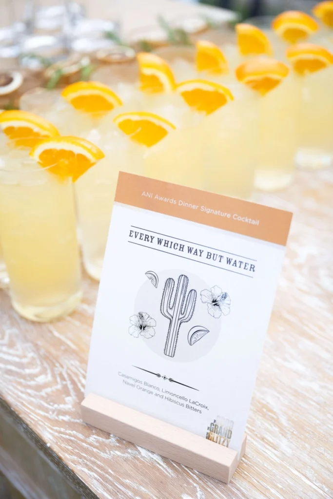 Signature cocktails