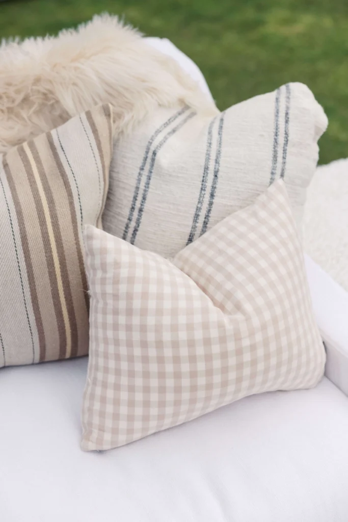 Designer pillows