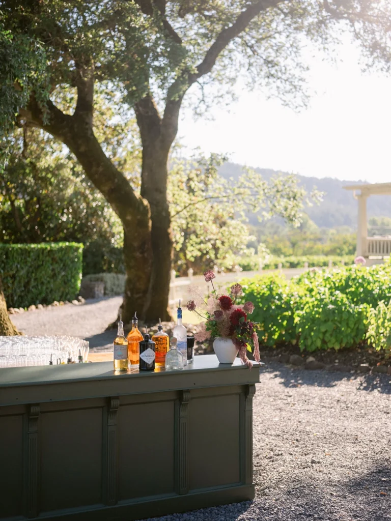 Sonoma winery bar