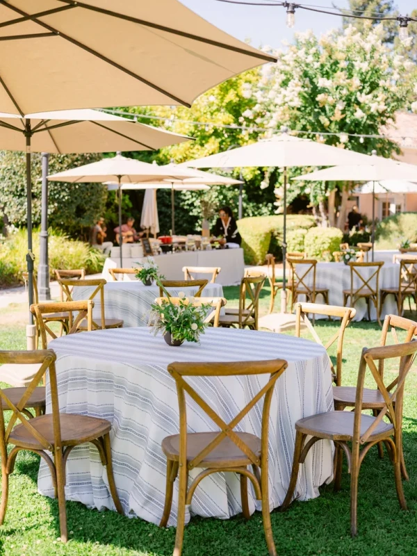 Napa Valley luxury event setup